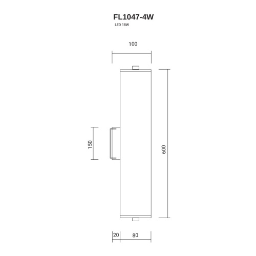 Бра Charme FL1047-4W фото 3