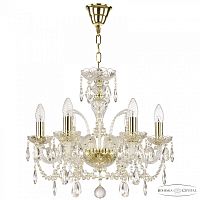Люстра хрустальная 105/6/165 G Bohemia Ivele Crystal (Богемия Ивеле Кристалл)