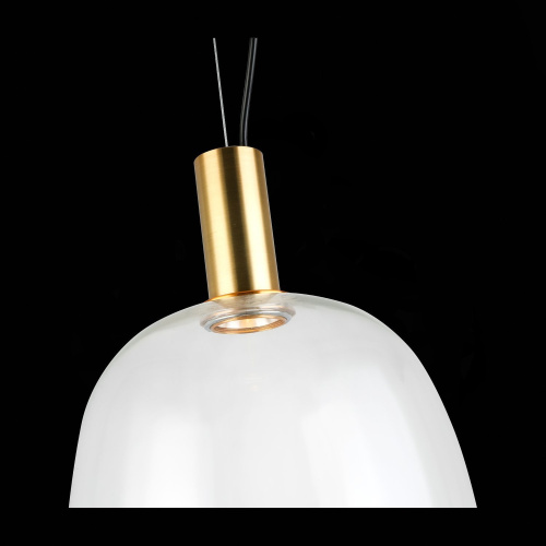 SL1582.313.01 Светильник подвесной ST-Luce Бронзовый/Прозрачный LED 1*7W 2700K ALLENORE фото 4