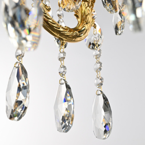 Люстра с хрустальными подвесками AL79101/6/175 A G Bohemia Ivele Crystal (Богемия Ивеле Кристалл) фото 8