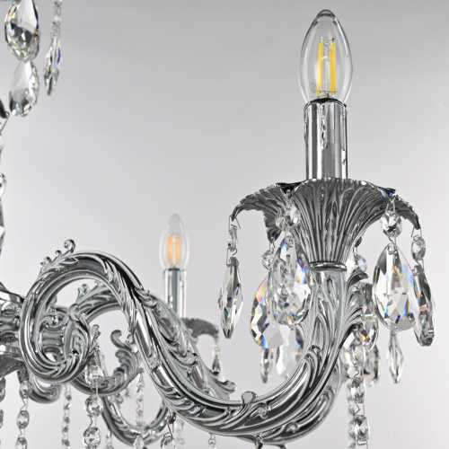 Люстра с хрустальными подвесками AL79101/8/250 B NW Bohemia Ivele Crystal (Богемия Ивеле Кристалл) фото 2