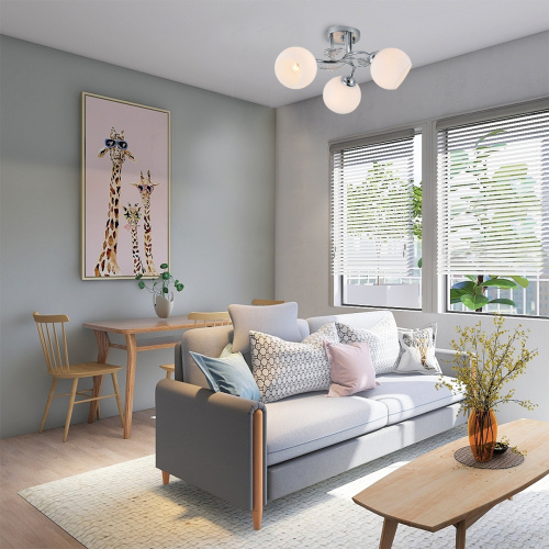 Потолочный светильник Escada 1119/3PL E27*40W Chrome фото 4
