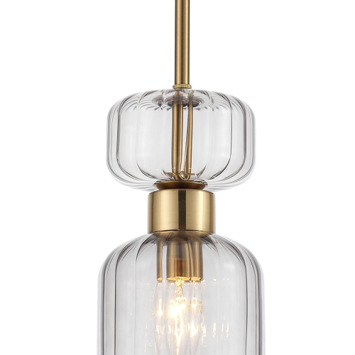 Подвесной светильник Escada 1141/1S E14*60W Antigue copper/Smoke фото 4