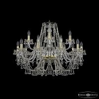 Люстра хрустальная 1409/10+5/300 G