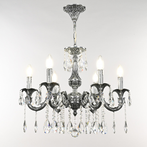 Люстра с хрустальными подвесками AL79101/6/175 A NB Bohemia Ivele Crystal (Богемия Ивеле Кристалл) фото 3 Люстра с хрустальными подвесками AL79101/6/175 A NB Bohemia Ivele Crystal (Богемия Ивеле Кристалл) фото 3
