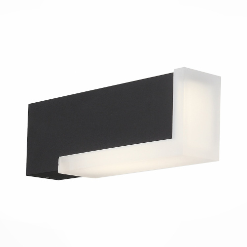 SL096.401.02 Светильник уличный настенный ST-Luce Черный/Белый LED 1*6W 4000K POSTO фото 3