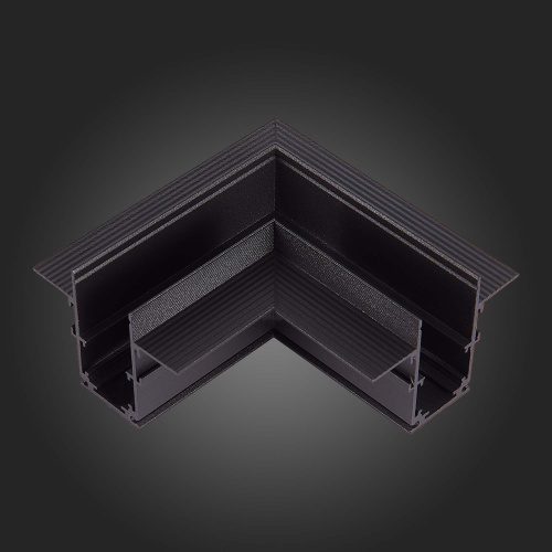 ST007.429.00 Угол-соединитель для встраиваемого магнитного шинопровода под ГКЛ 9м ST-Luce Черный SKYLINE 48 фото 6