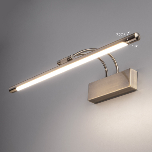 Настенный светодиодный светильник Simple LED бронза Simple LED 10W 1011 IP20 бронза фото 2