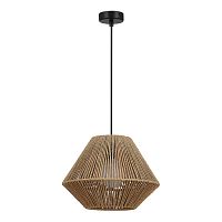 SLE6025-603-01 Светильник подвесной бежевый/черный E27 1*40W ETTAN