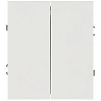 Переключатель ЭРА Arktik 16-1106-08 двойной 10АХ-250В белый матовый Б0070371