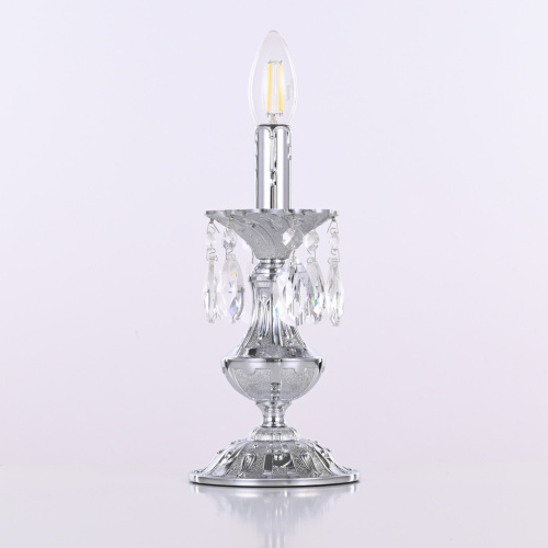 Настольная лампа AL77200L/1-25 Ni Bohemia Ivele Crystal (Богемия Ивеле Кристалл) фото 7