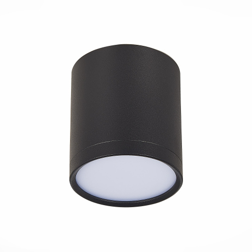 ST113.432.05 Светильник потолочный Черный LED 1*5W 3000K 390Lm Ra>90 120° IP20 D68xH75 170-240V Накладные светильники фото 2