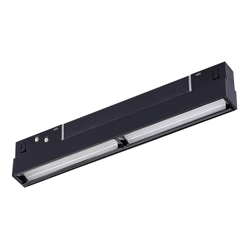 ST804.436.12 Магнитный трековый светильник Черный LED 1*12W 3000K 700Lm Ra>90 120° IP20 L220xW22xH46 SKYLINE 48 фото 2