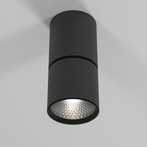 Светильник потолочный поворотный светодиодный Sens 10W 4000K чёрный 25042/LED фото 2