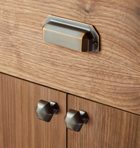 Ручка-кнопка Hexagon d.3.5 Polished Chrome фото 3