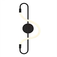 SL6102.401.10 Светильник настенный ST-Luce Черный/Белый LED 1*10W 3000K SAGRATO