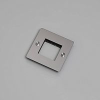 Рамка 1G steel logo