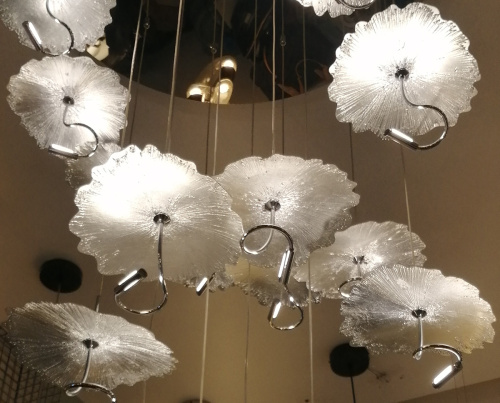 Люстра X-8827P/19 silver фото 4