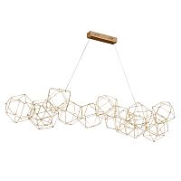 Люстра Lucciola 14A matt gold