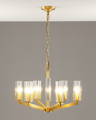 Люстра подвесная Moderli V11074-6P Brass фото 10