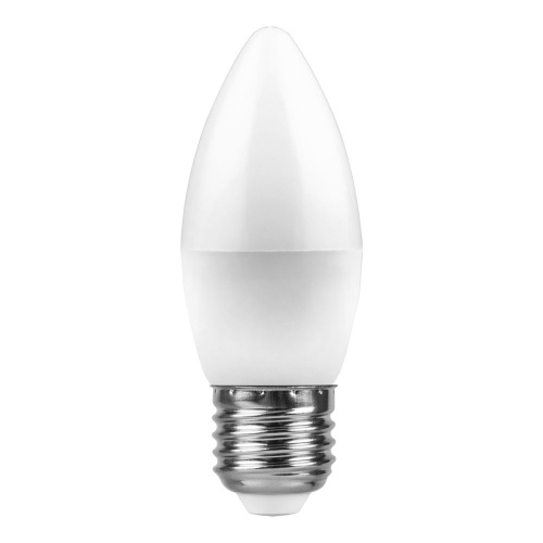Лампа светодиодная Feron LB-97 Свеча E27 7W 175-265V 4000K фото 3