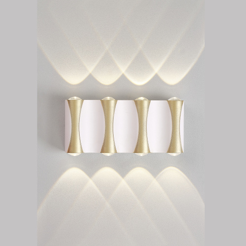 Бра Crystal Lux CLT 022W4 WH-GO 4000K фото 3