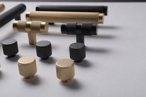 Ручка-кнопка HK009 brass фото 3 Ручка-кнопка HK009 brass фото 3