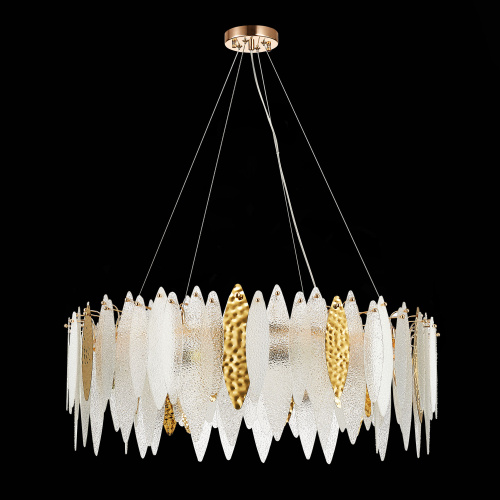 SL1224.203.10 Люстра подвесная ST-Luce Золотистый/Прозрачный, Белый E14 10*60W LASTRA фото 8