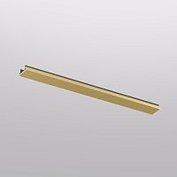 TR5736-SB Декоративная заглушка желоба трека SHINE BASE, 20см, сатинированная латунь, алюминий