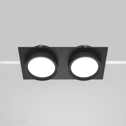 Встраиваемый светильник Technical DL086-02-GX53-SQ-B фото 10