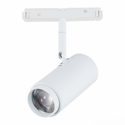 ST357.536.06 Магнитный трековый светильник ZOOM Белый LED 1*6W 3000K 667Lm Ra>90 10-60° IP20 L137xW5 SKYLINE 48 фото 2