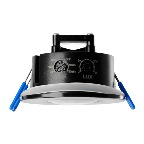 Датчик движения и освещенности 1200W 8m 120°(гориз.) 360°(верт.) чёрный, SEN55, артикул 51577 фото 5