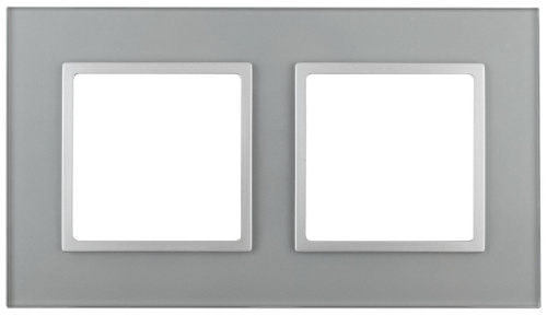 Рамка 2-постовая ЭРА Elegance 14-5102-03 Б0034490