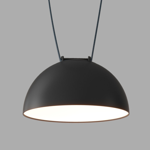 DK5660-BK Cветильник для трека-ремня Belty Smart, серия Flow со светодиодом, D220*H117мм, 48V DC, 24W, RA90, 120°, 3000-5700K, IP20, черный, алюминий фото 2