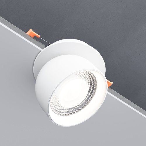 Светильник встраиваемый поворотный светодиодный Uno 8W 4000K белый 25092/LED фото 4