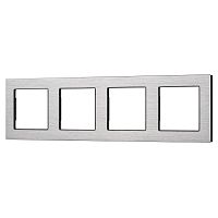 Рамка алюминиевая FRM-PRESTO-ALS-4-GR Arlight 043863