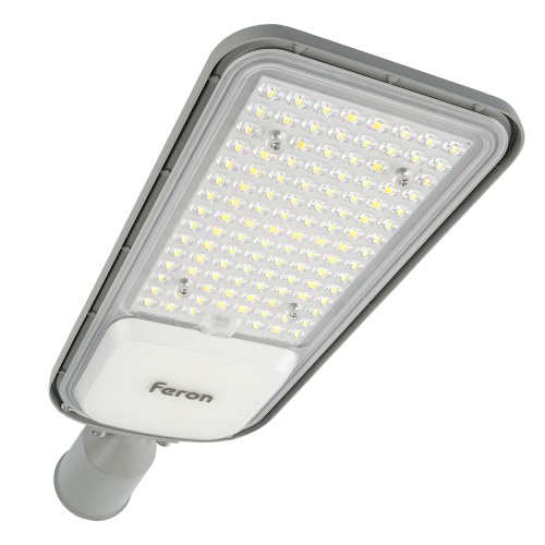 Светодиодный уличный консольный светильник Feron SP3050 100W 5000K 230V, серый фото 6