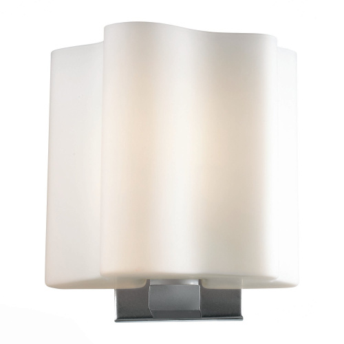 SL116.051.01 Бра ST-Luce Серебристый/Белый E14 1*40W ONDE фото 2