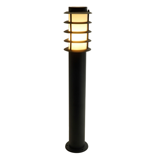 Светильник садово-парковый Feron DH047-650, Техно столб, 18W E27 230V, черный фото 7