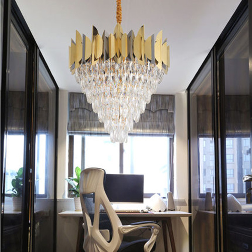 Люстра Jadorel L5+3 gold/black фото 4