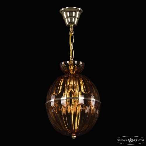 Подвесной светильник с хрустальными плафонами 5480/22 G Amber/M-1H Bohemia Ivele Crystal (Богемия Ивеле Кристалл)