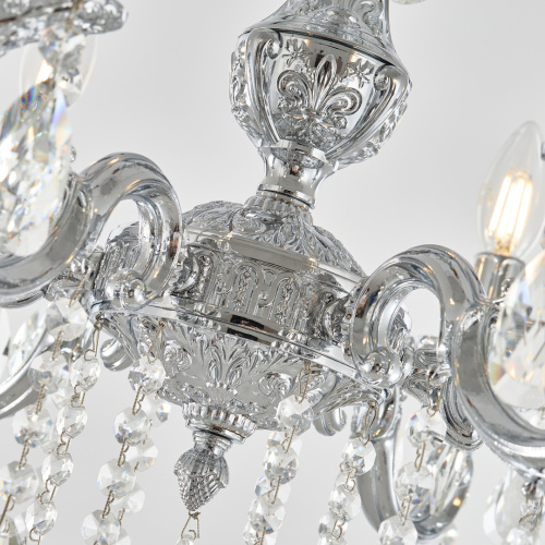 Люстра с хрустальными подвесками AL78101/6/175 A Ni Bohemia Ivele Crystal (Богемия Ивеле Кристалл) фото 9 Люстра с хрустальными подвесками AL78101/6/175 A Ni Bohemia Ivele Crystal (Богемия Ивеле Кристалл) фото 9