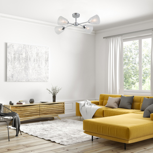 Светильник на штанге Escada 1104/4P E14*60W Chrome фото 3 Светильник на штанге Escada 1104/4P E14*60W Chrome фото 3