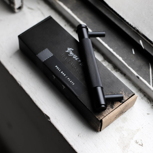 Ручка-скоба Pull Bar Cross Black фото 5