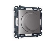 Комплект механизма светорегулятора универсального AMBRELLA VOLT ALFA Сталь матовый 25-600W/LED 5-300W QUANT (AP5055, VM136) MA505510