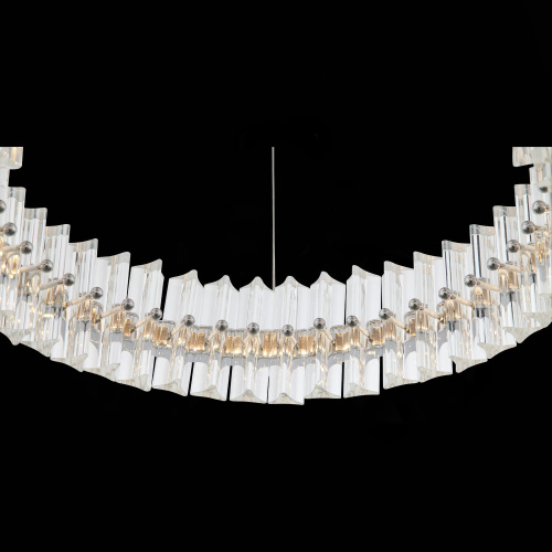 SL383.103.01 Светильник подвесной ST-Luce Хром/Хром, Прозрачный LED 1*34W 3000K CHERIO фото 11