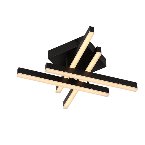 SL933.402.04 Люстра потолочная ST-Luce Черный/Черный, Белый LED 1*22W 3000K/4000K/6000K SAMENTO фото 4