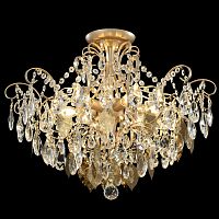 Светильник потолочный Crystal Lux ESMIRALDA PL6 GOLD