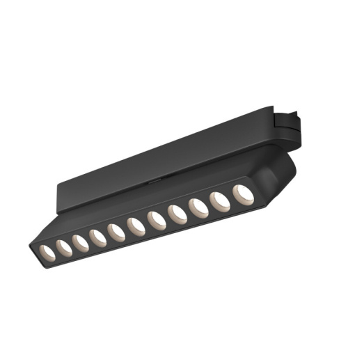 DK5368-BK Светильник для трека Air, серия Grill 2700-6500 со светодиодом, L230*W26*H60мм, 48V DC, 12W, RA?90, 36°, 2700-6500K, IP20, черный, алюминий фото 2