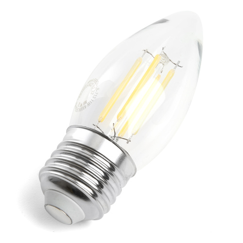 Лампа светодиодная Feron LB-66 Свеча E27 7W 230V 6400K фото 2